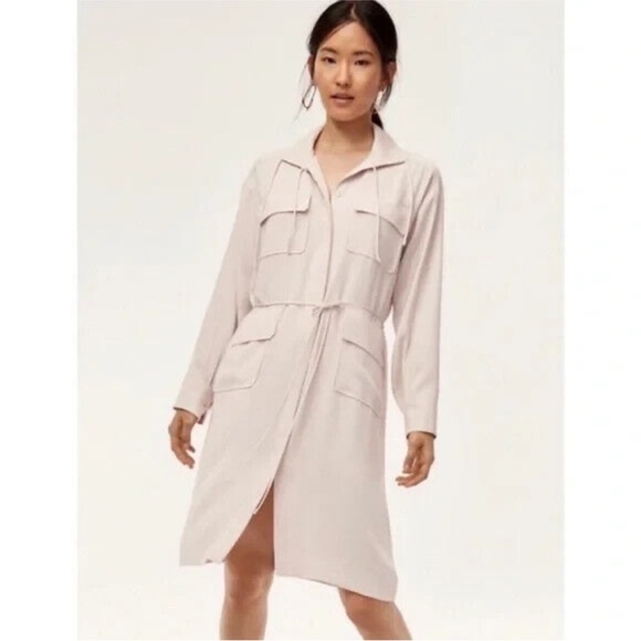 Aritzia Dresses & Skirts - Aritzia Babaton Howitt Utility Trench Dress